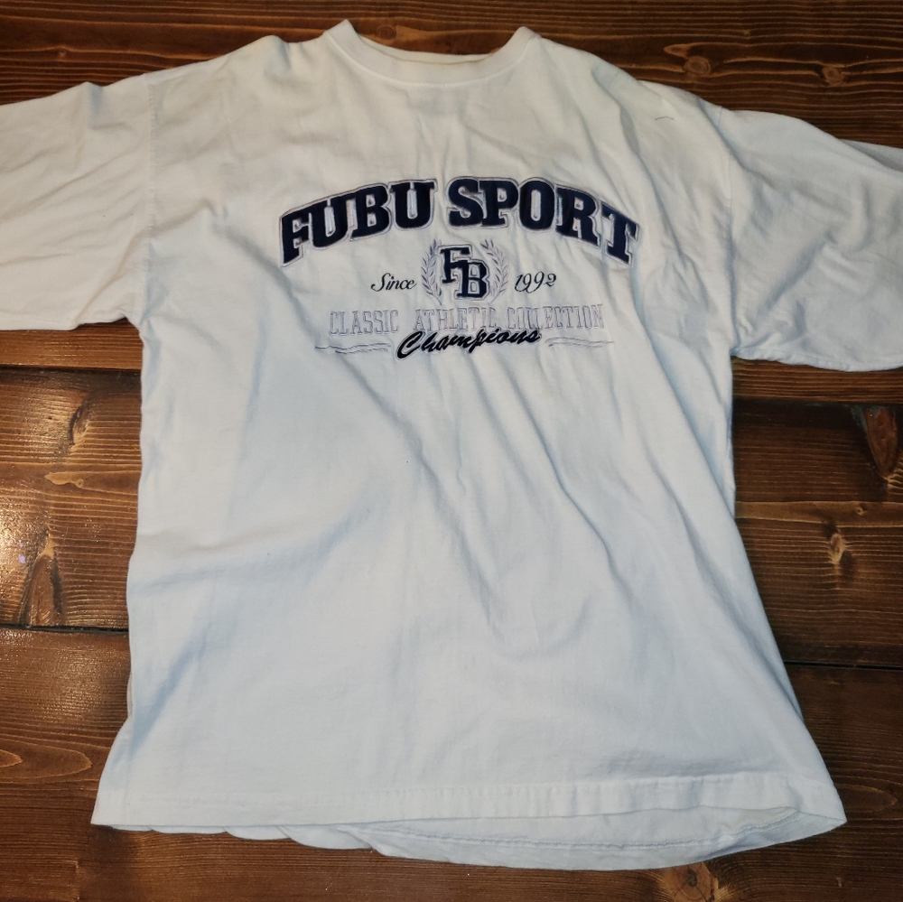 1992 FUBU Vintage SZ XL Tshirt Mens